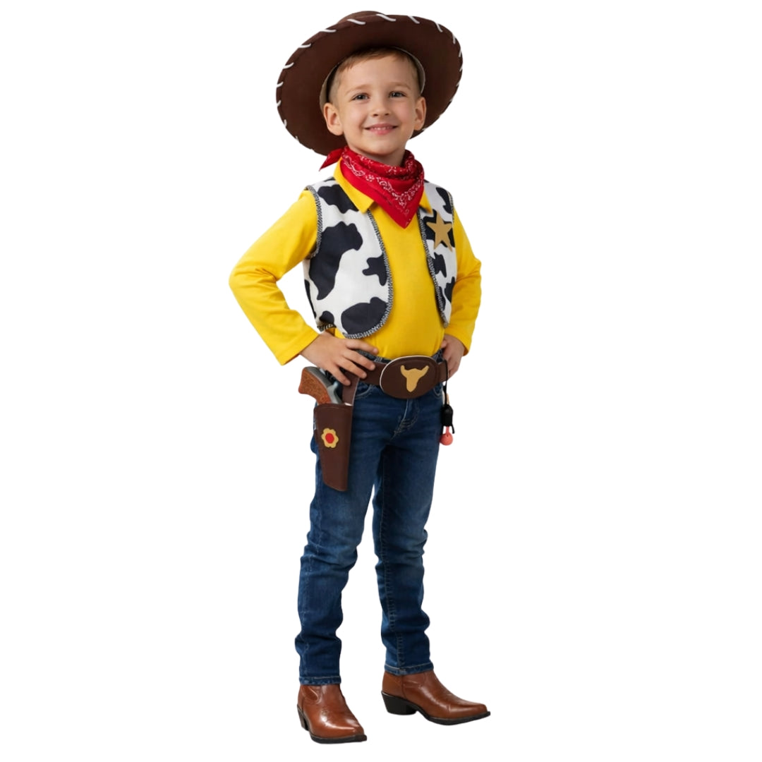 Disfraz de Vaquero Sheriff para Niño - Traje Infantil con Sombrero