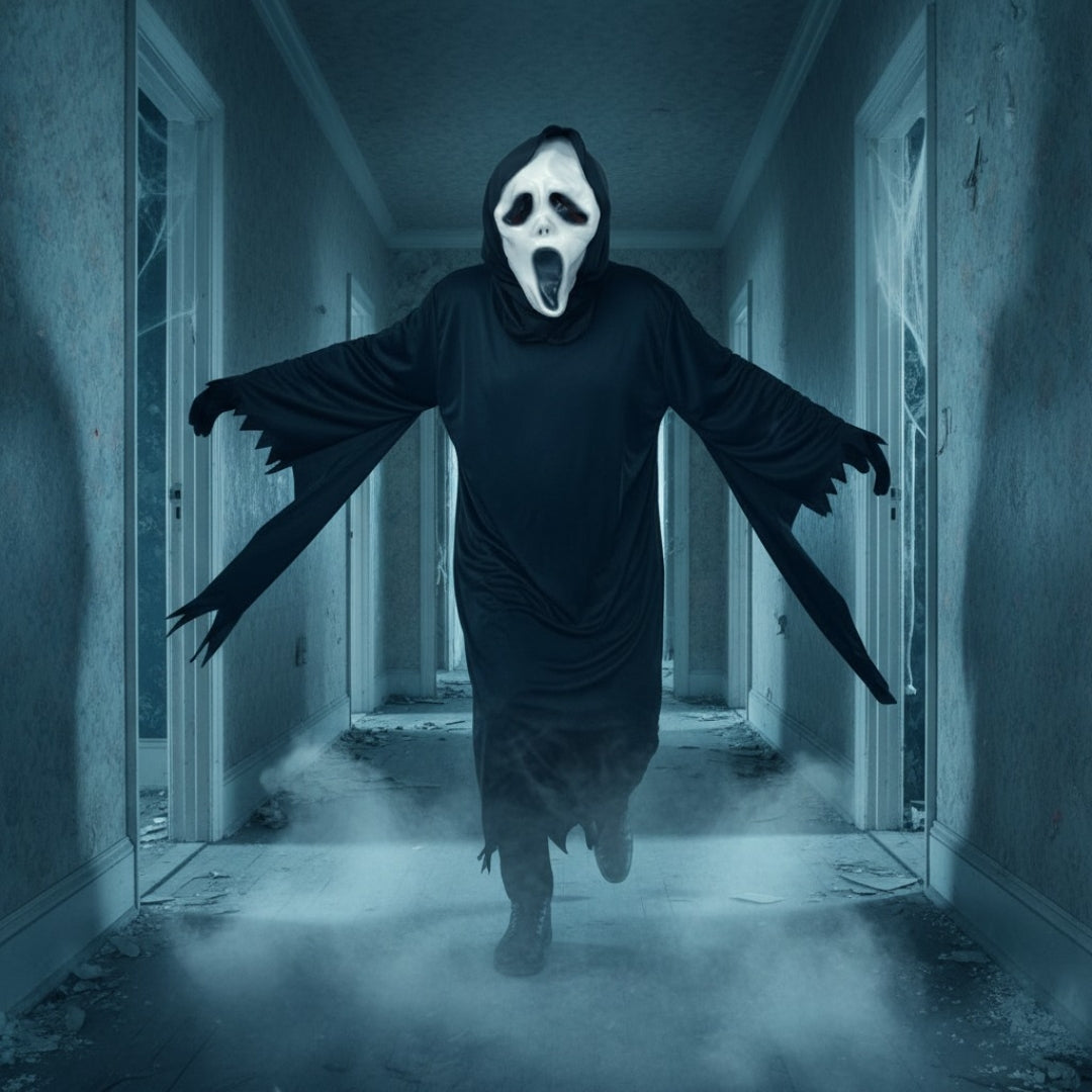 Disfraz de Fantasma con Máscara para Niño y Niña