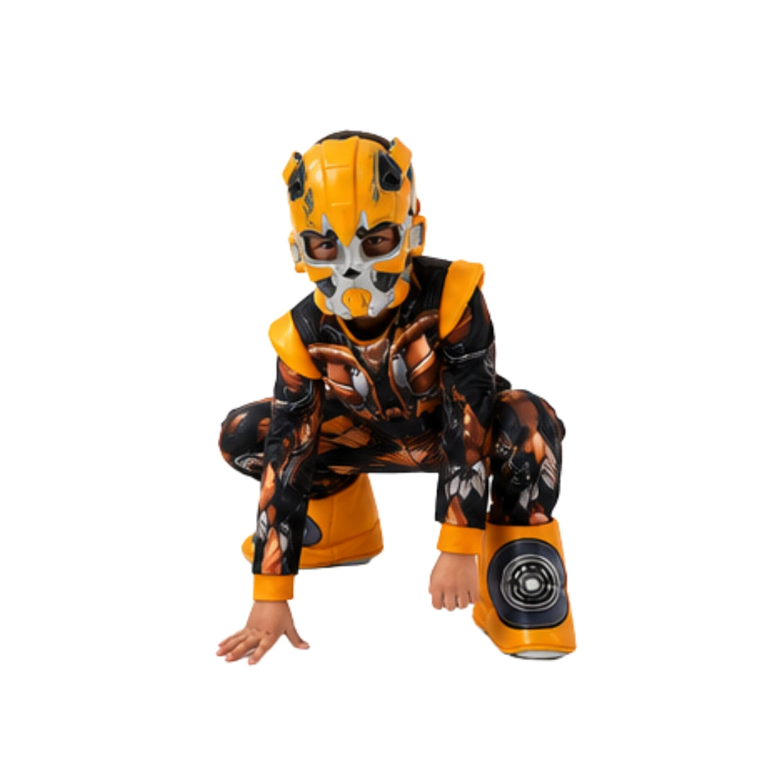 Disfraz de Robot Transformers Amarillo para Niños