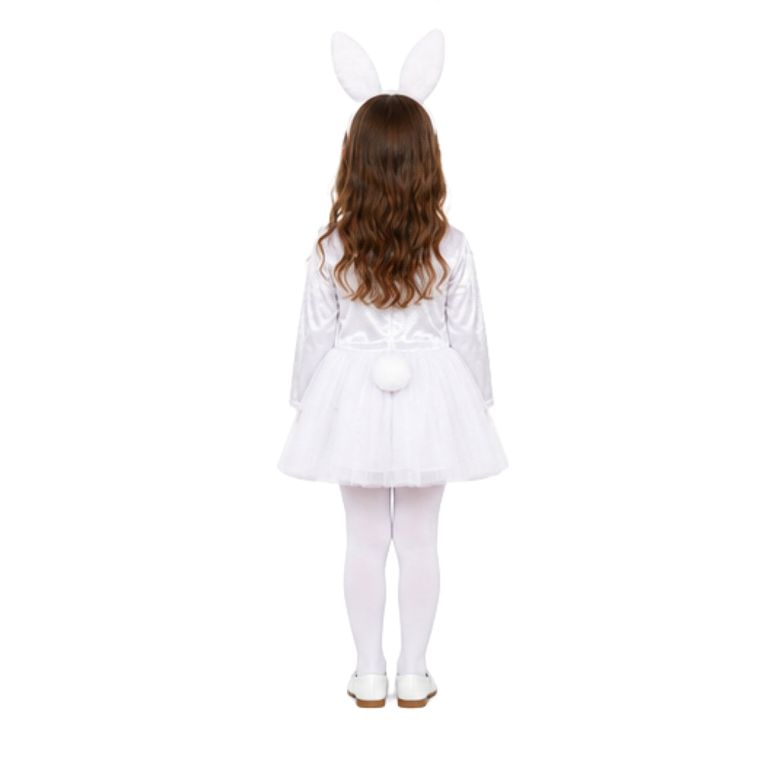Disfraz de Coneja con Orejas para Niñas - Traje Primavera y Pascua