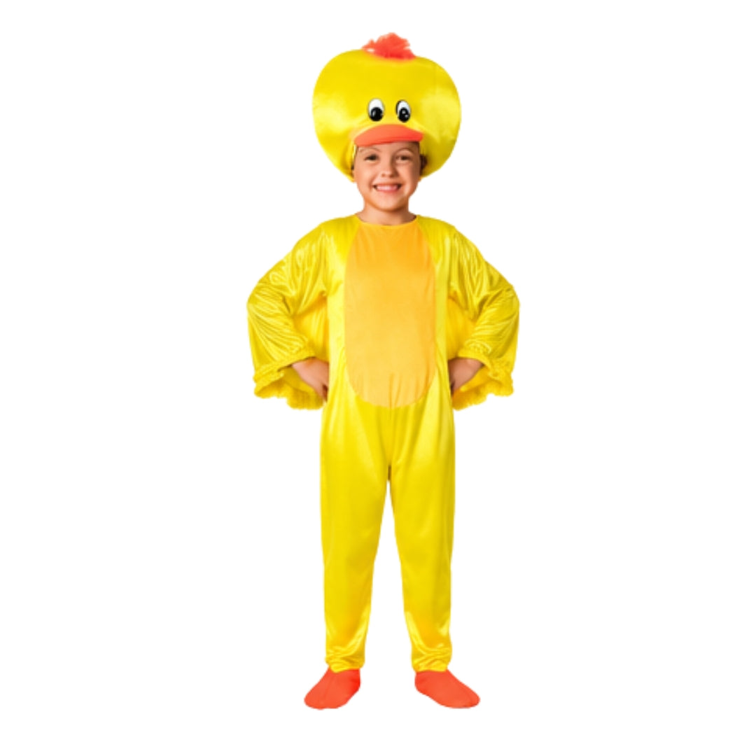 Disfraz de Pato para Niño y Niña con Gorro - Traje de Animal de Primavera