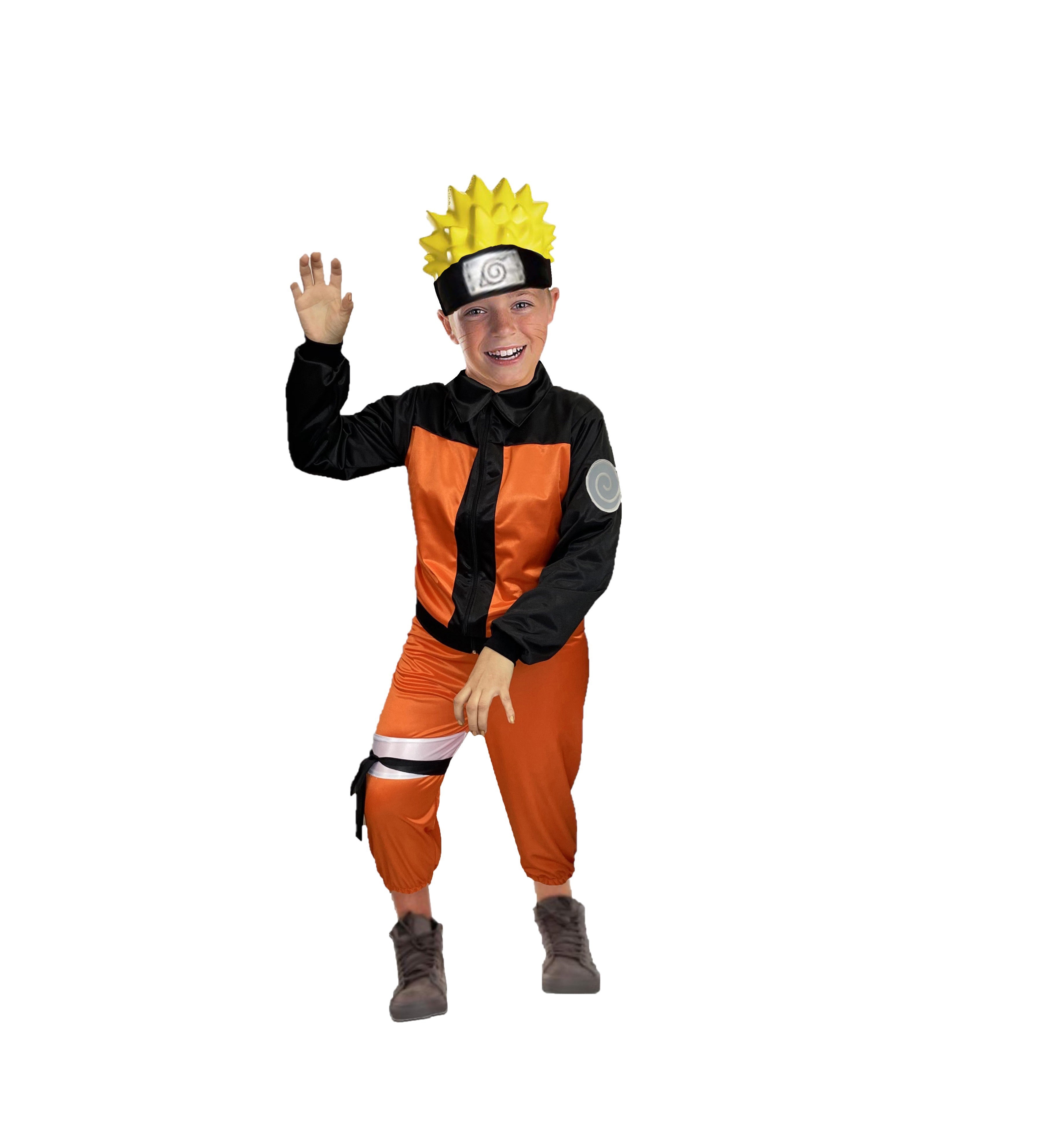 Cosplay - Disfraz de Ninja para Niños - Traje Anime - Halloween y Día de Muertos