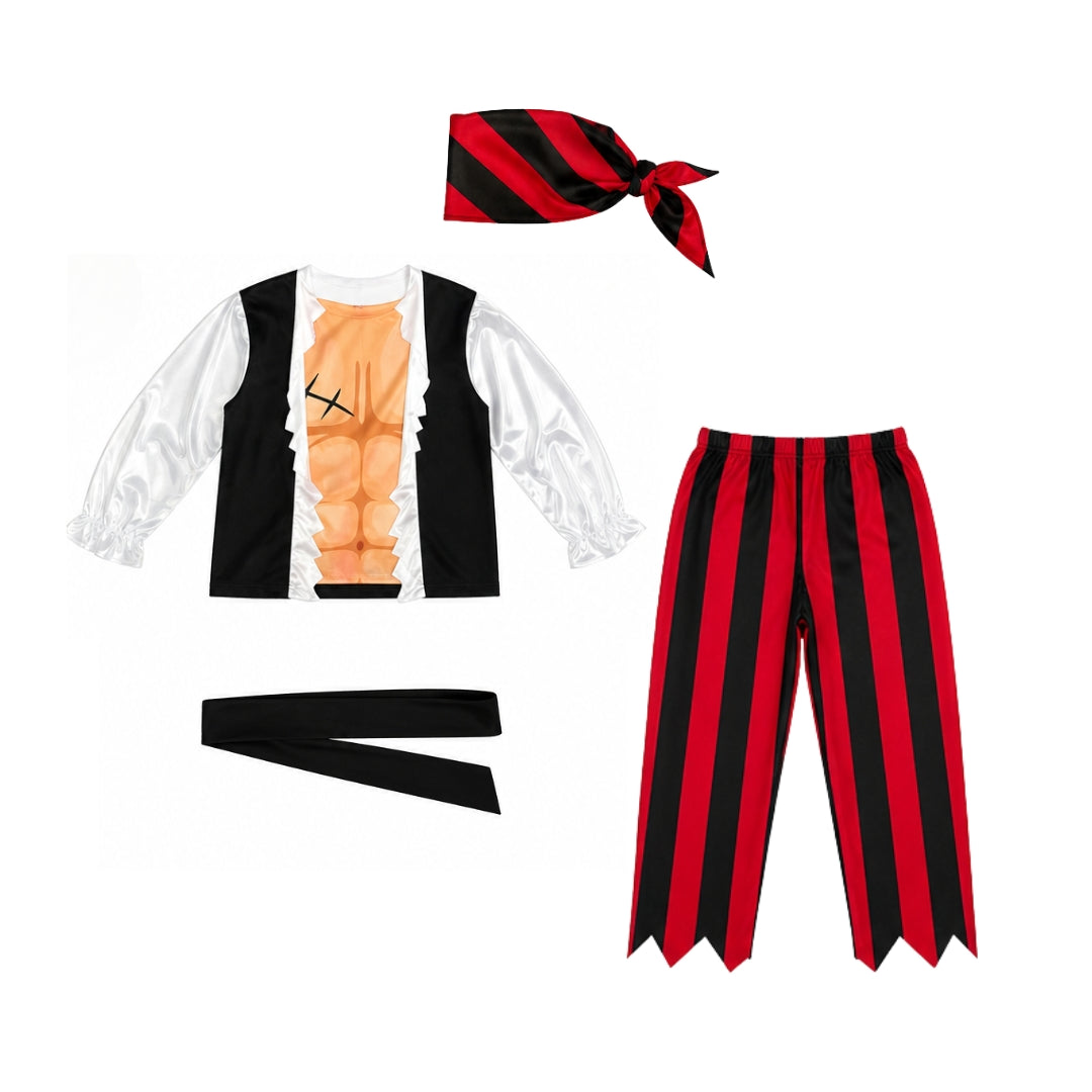 Disfraz de Pirata para Niño - Traje de Corsario para Halloween