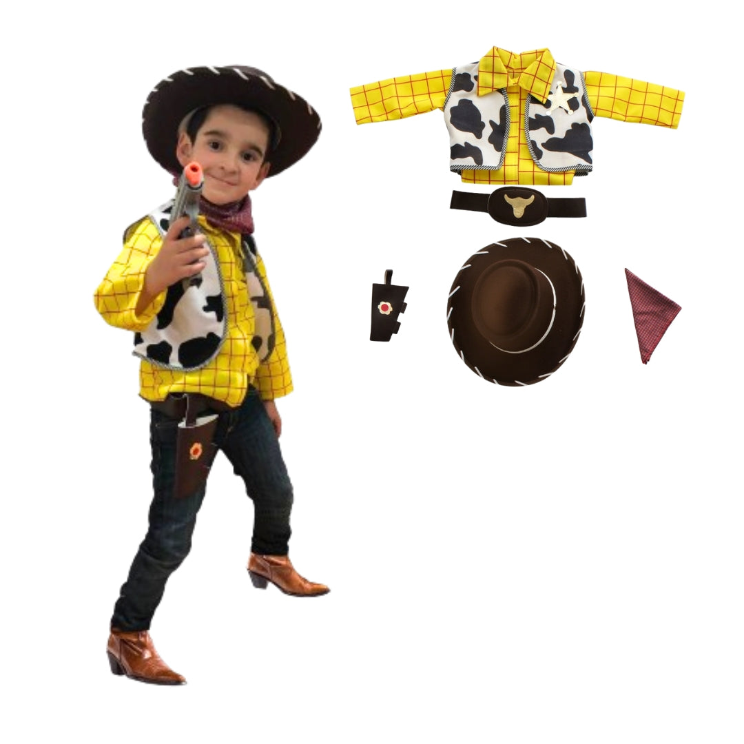 Cosplay - Disfraces Vaquero Toy - Traje de Woody - Disfraz de Vaquerito