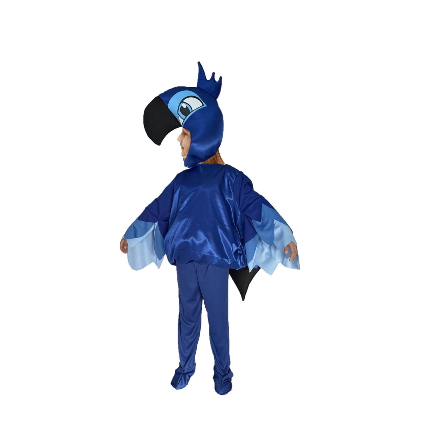 Disfraz De Guacamaya para Niñas y Niños - Vestuario de Pajaro - Carnaval Primavera - Disfraces De Ave - Traje Guacamayo Azul - Cosplay Animales