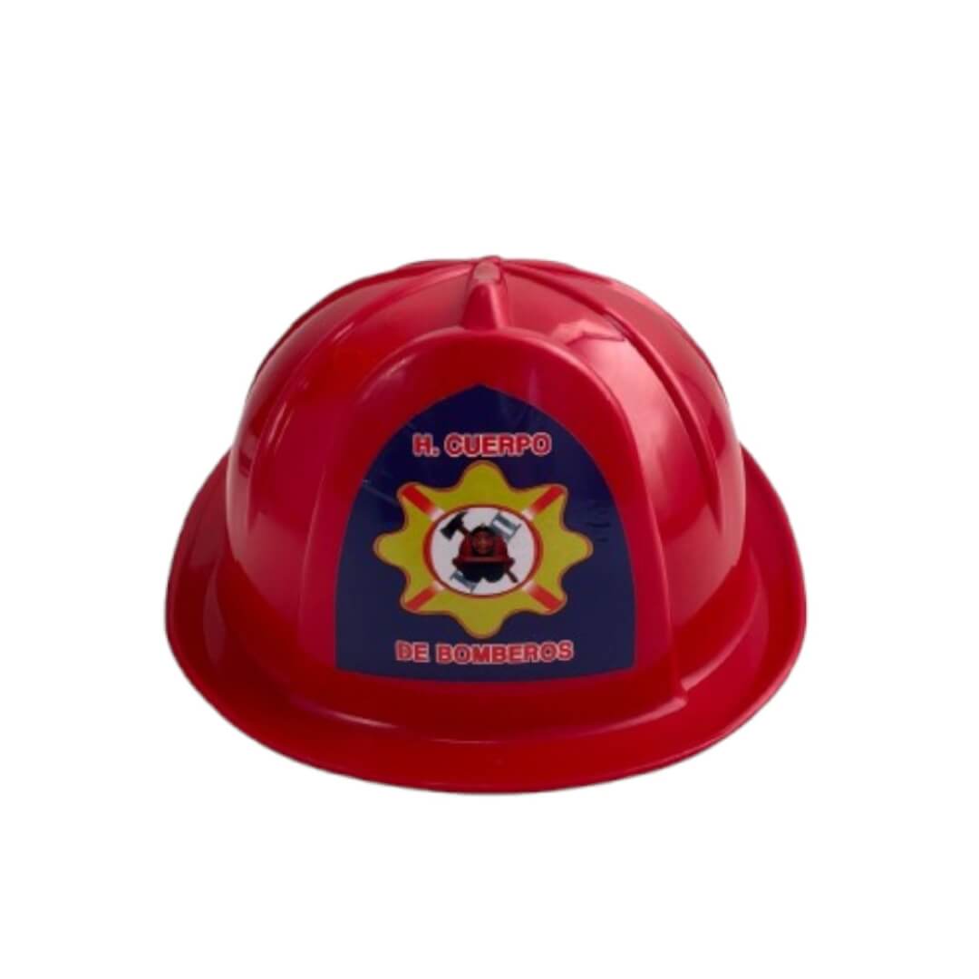 Disfraz de Bombero para Niño y Niña con Casco