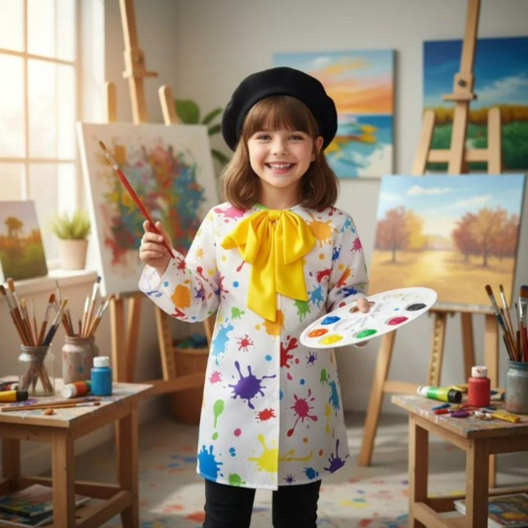 Disfraz de Artista Pintor para Niño y Niña