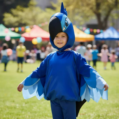 Disfraz de Guacamaya para Niño y Niña - Traje de Ave de Carnaval y Primavera