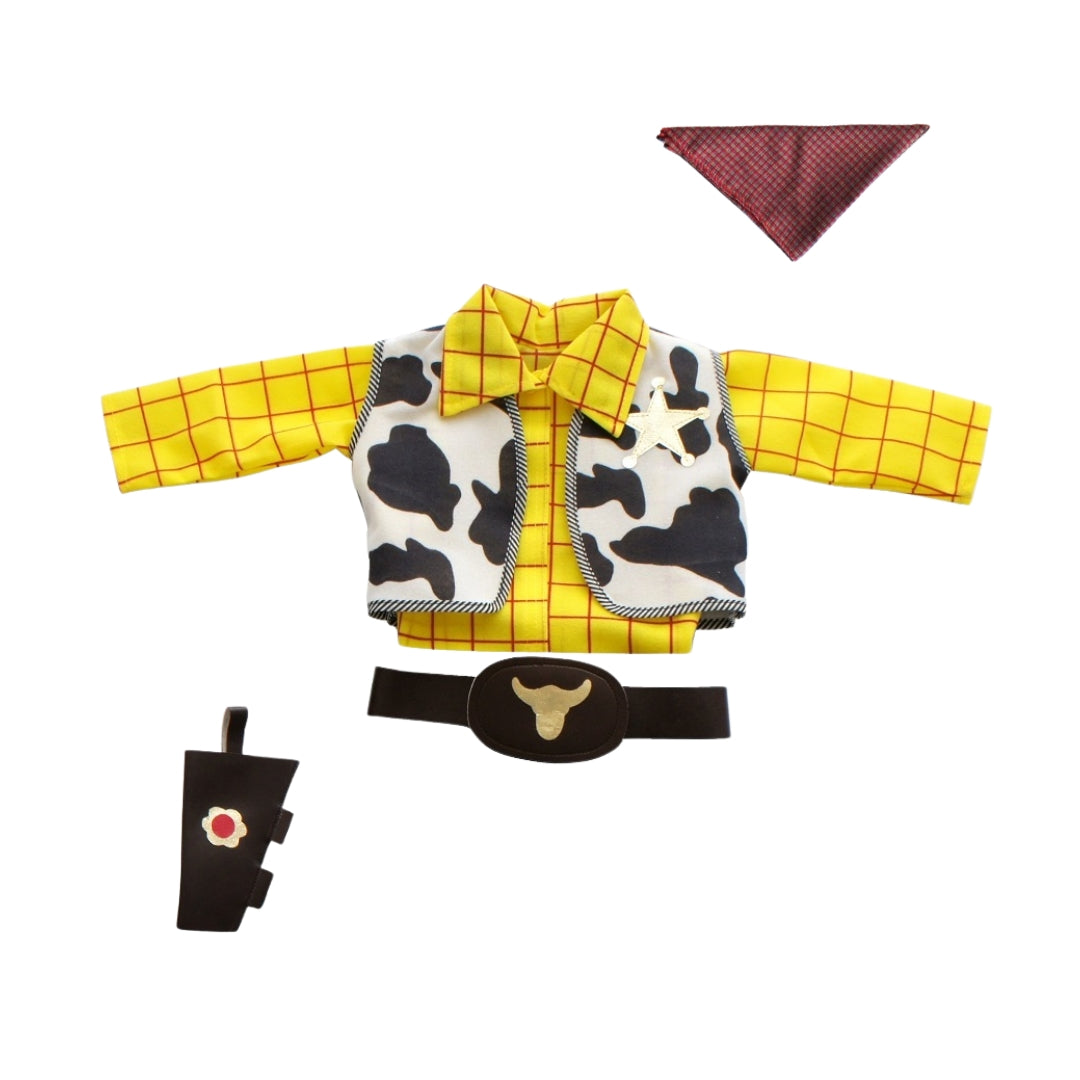 Disfraz De Vaquerito Niño - Disfraces De Vaquero - Traje Completo Vaquerito Sombrero Y Accesorios - Vestuario Para Bebé Y Niños - Cosplay