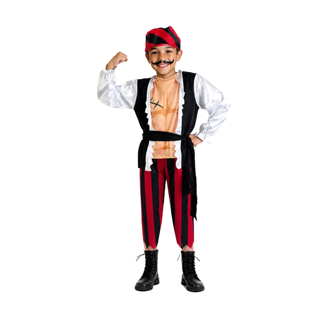 Disfraz de Pirata para Niño - Traje de Corsario para Halloween