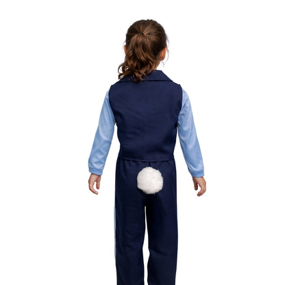 Disfraz de Coneja Policía - Uniforme con Gorro para Niñas - Cosplay para Fiestas y Halloween