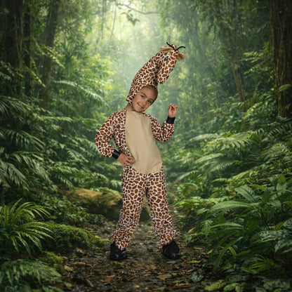 Disfraz de Jirafa para Niño y Niña - Traje de Animal de Primavera