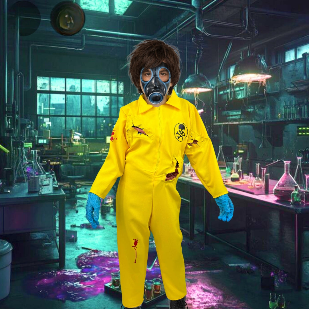 Disfraz de Zombie Radioactivo para Niños Halloween