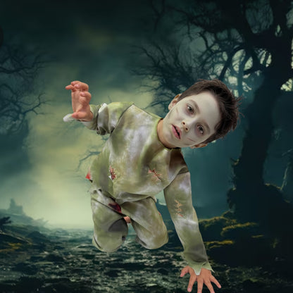 Disfraz de Zombie Terrorífico para Niño y Niña