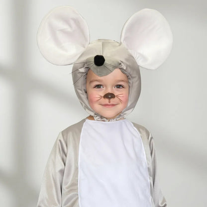Disfraz de Ratón para Niño y Niña con Gorro y Orejas