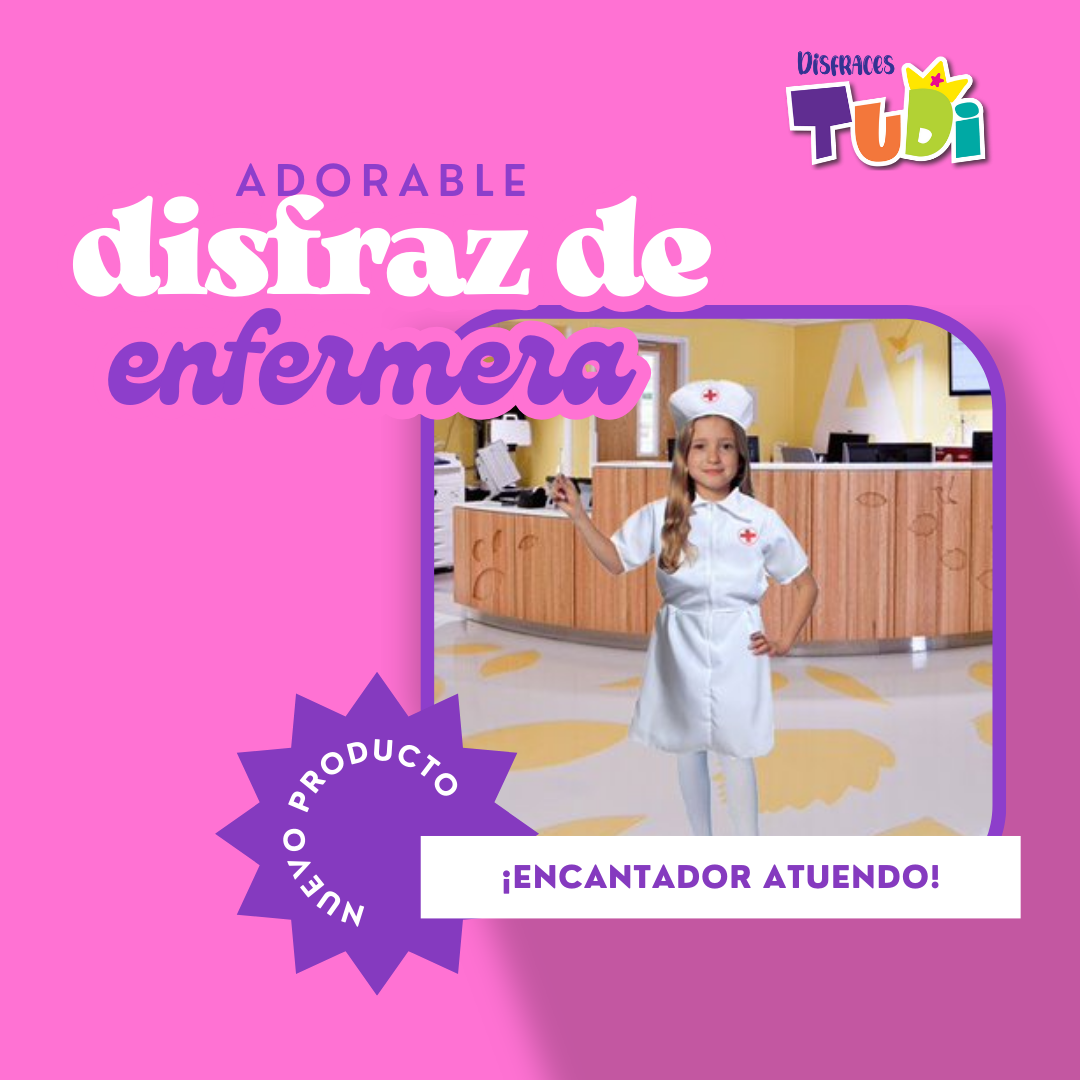 Disfraz de Enfermera | Disfraces para Niñas | Disfraces de Doctores –  TuDisfraz