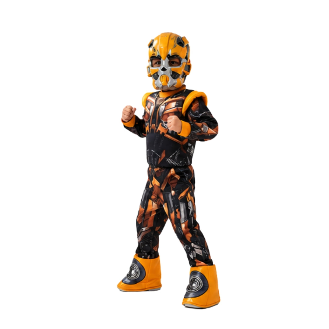 Disfraz de Robot Transformers Amarillo para Niños
