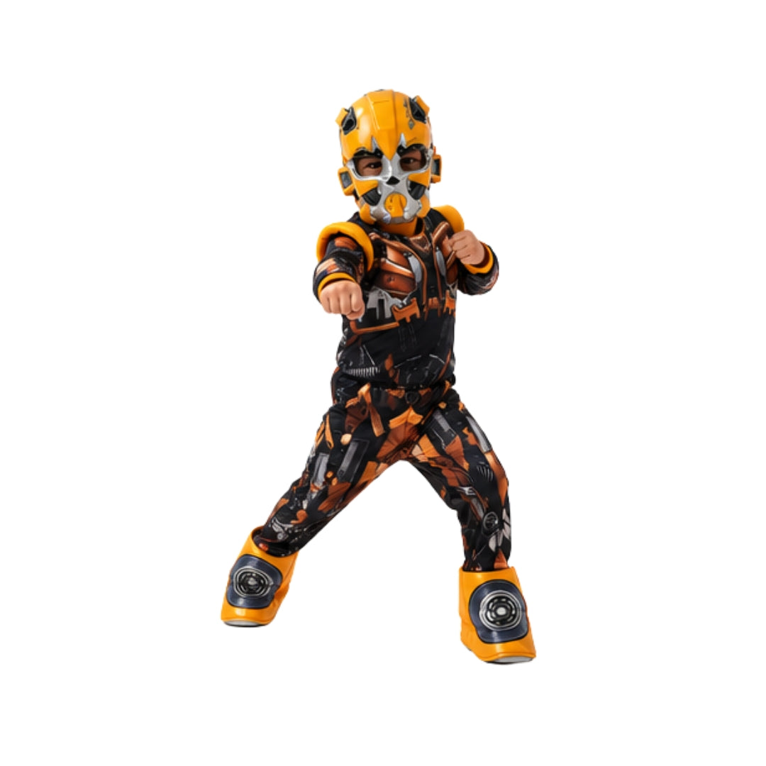 Disfraz de Robot Transformers Amarillo para Niños