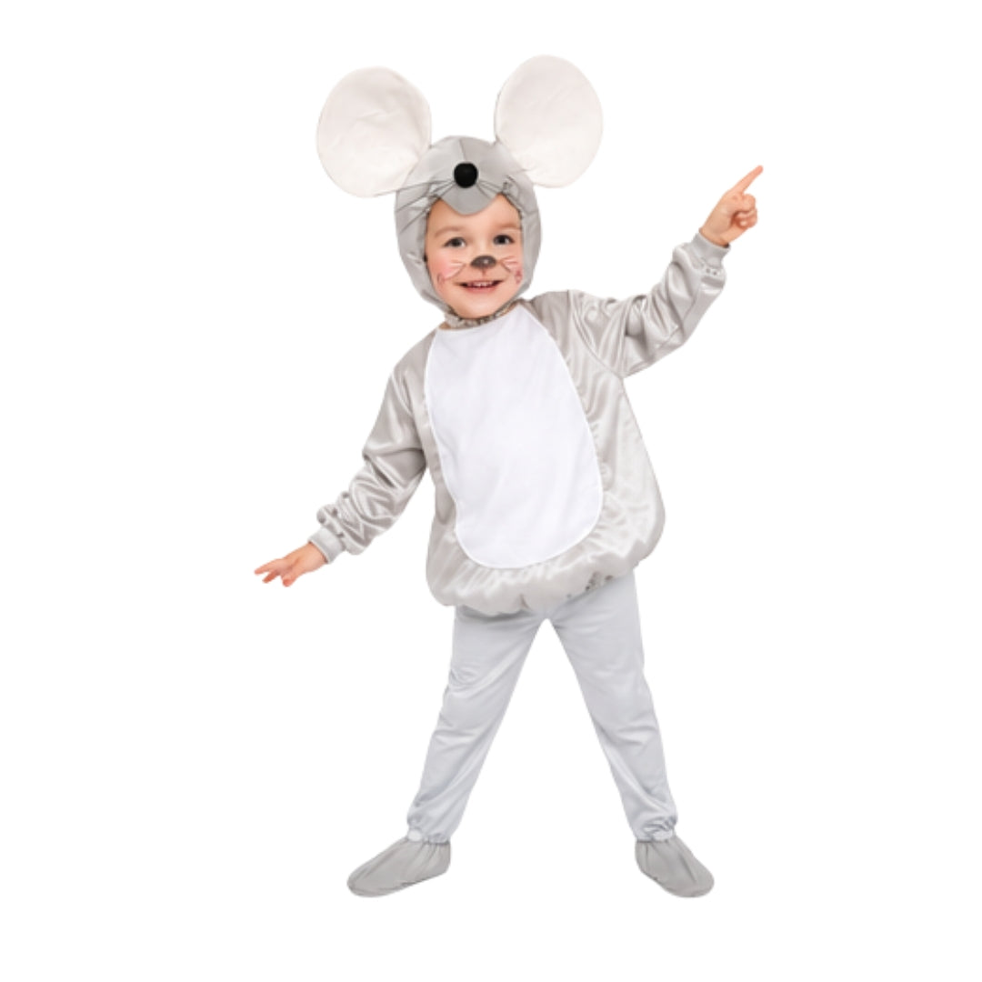 Disfraz de Ratón para Niño y Niña con Gorro y Orejas