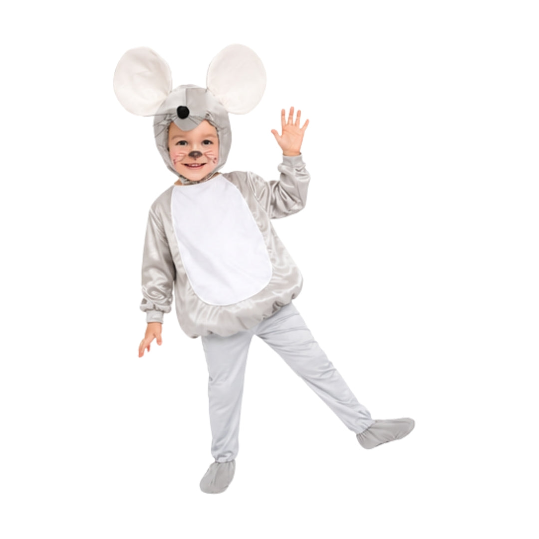 Disfraz de Ratón para Niño y Niña con Gorro y Orejas