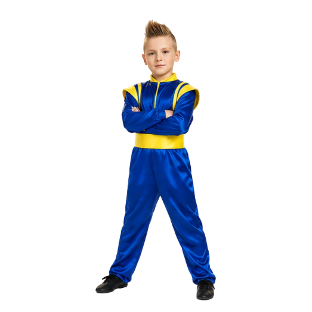 Disfraz Ficha Azul - Disfraces de Personajes - Traje de Timbiriche - Disfraces para Niñas y Niños