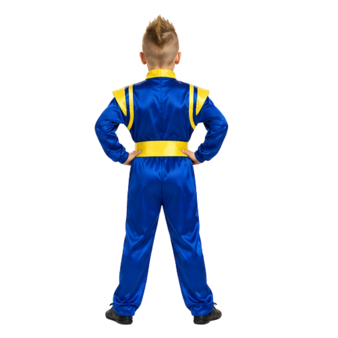 Disfraz Ficha Azul - Disfraces de Personajes - Traje de Timbiriche - Disfraces para Niñas y Niños