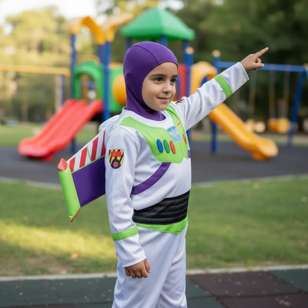 Disfraz de Guardián Espacial para Niño - Traje de Héroe Galáctico Infantil