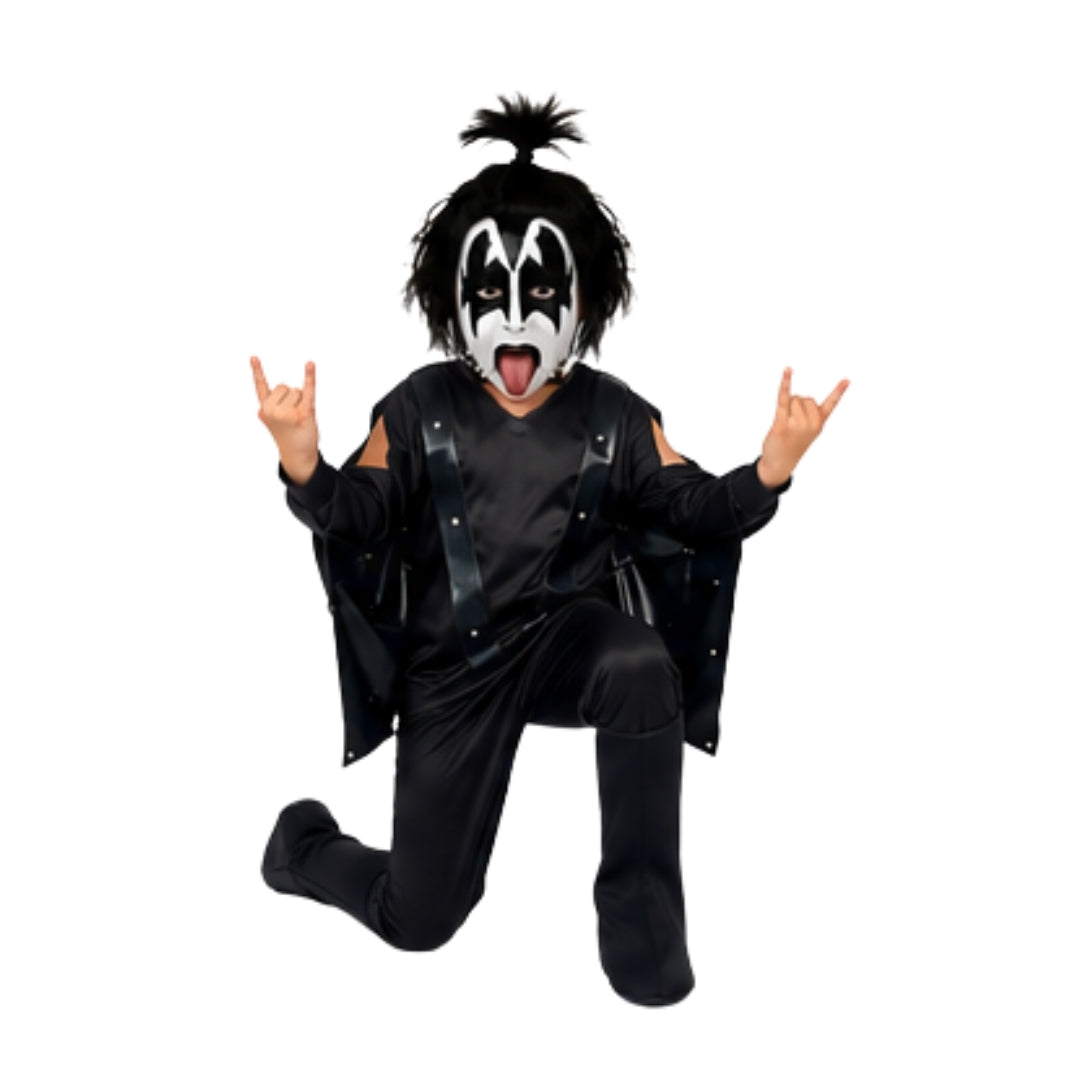 Disfraz de Estrella de Rock para Niño con Alas