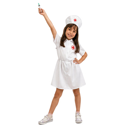 Disfraz de Enfermera para Niña - Uniforme de Profesiones