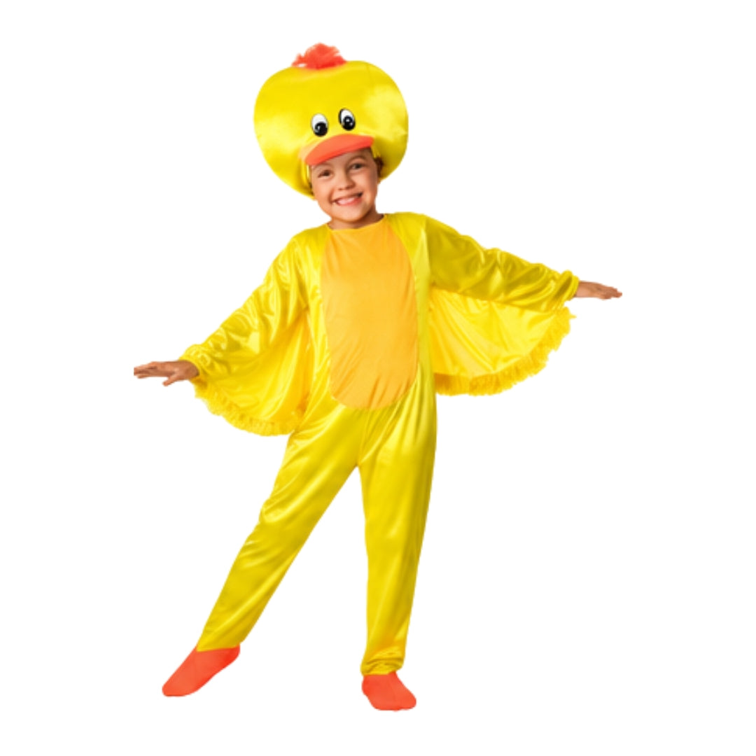 Disfraz de Pato para Niño y Niña con Gorro - Traje de Animal de Primavera