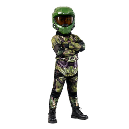 Disfraz Infantil de Guerrero Espacial - Vestuario de Videojuegos Futurista