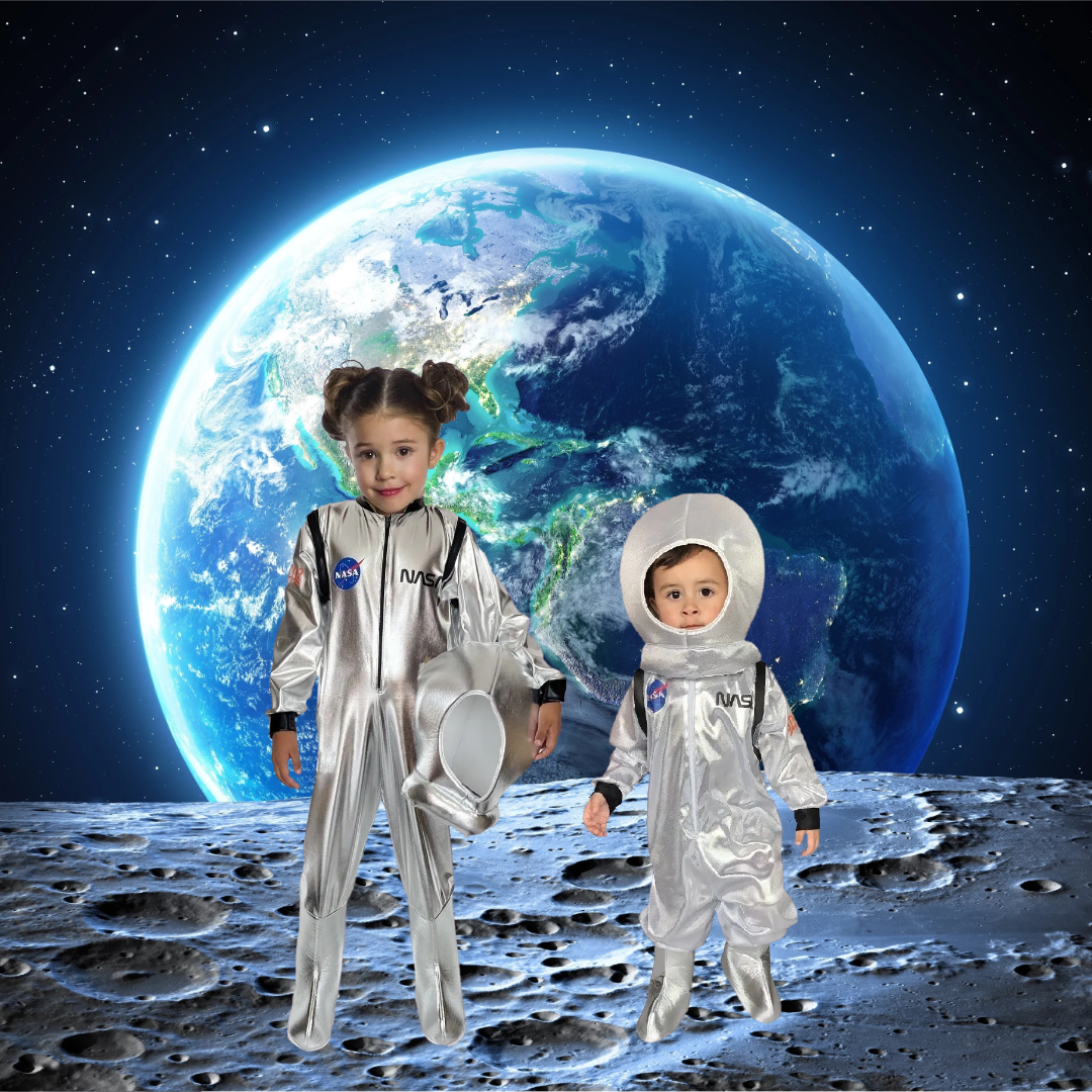 Cargar video: Disfraz de Astronauta - Disfraces para Niñas y Niños - Disfraz Astronauta - Traje de un Astronauta