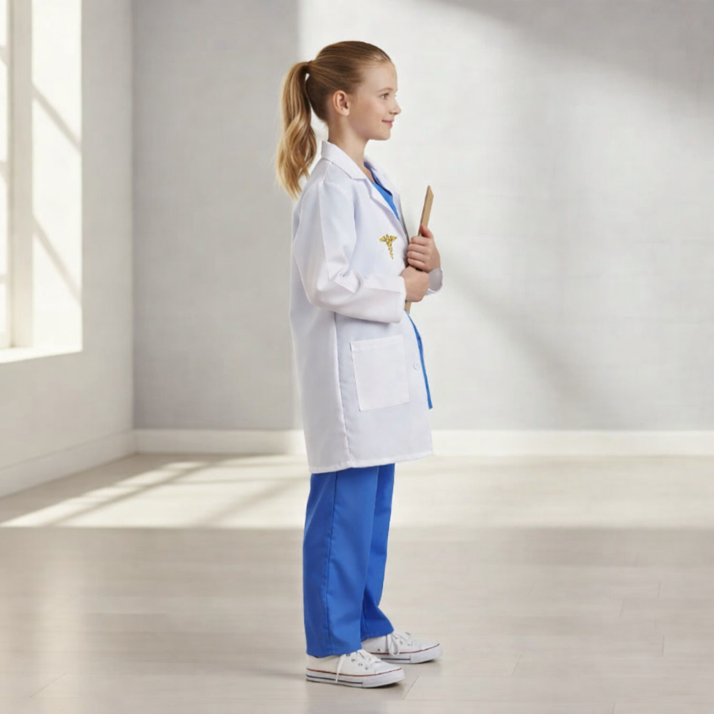 Disfraz de Doctor y Científica con Accesorios para Niño y Niña