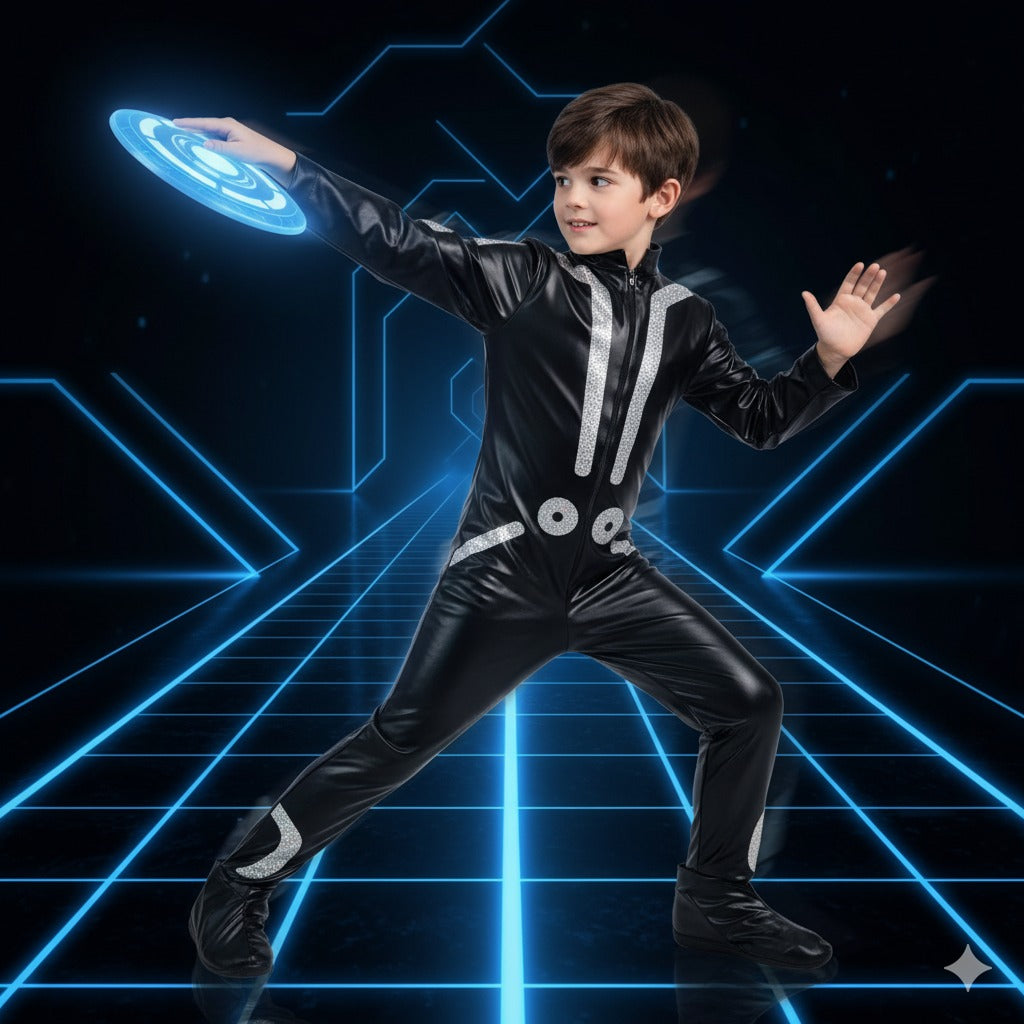 Disfraz de Motociclista Futurista para Niño y Niña - Traje Ciencia Ficción