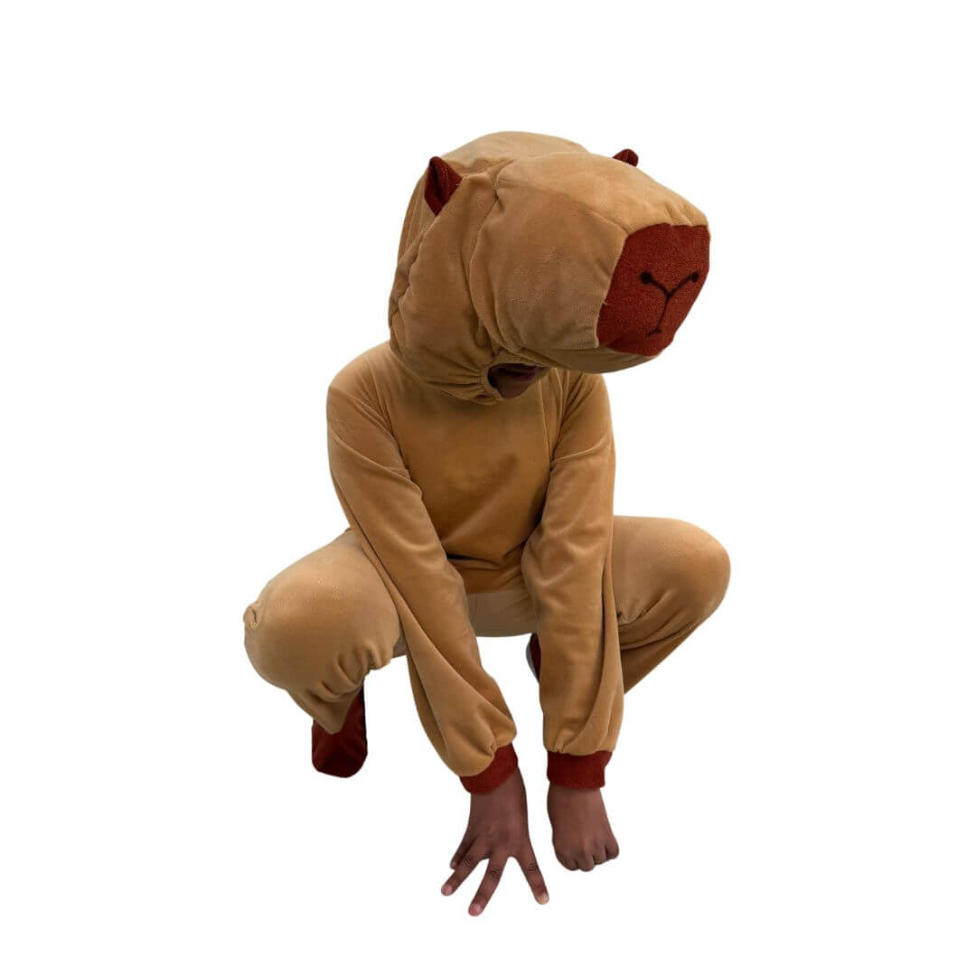 Disfraz de Capibara Kawaii - Traje de la Primavera - Vestuario de Capibaras - Disfraces para Niñas y Niños