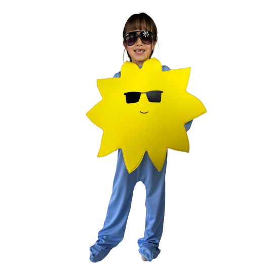 Disfraz de Sol - Traje de la Primavera - Mameluco de Soles - Disfraces para Niñas y Niños