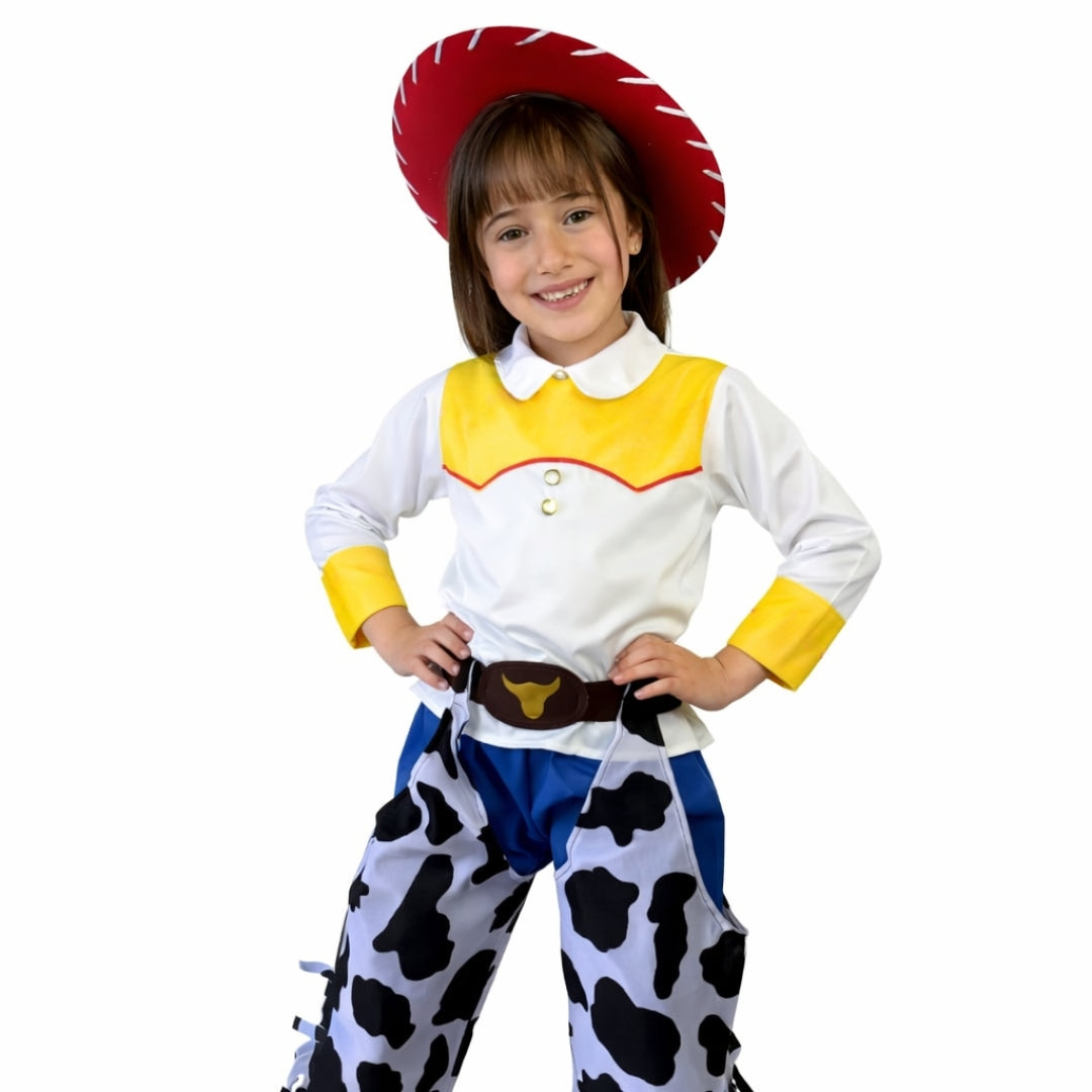 Disfraz de Vaquerita para Niña - Traje Cowboy con Sombrero Infantil