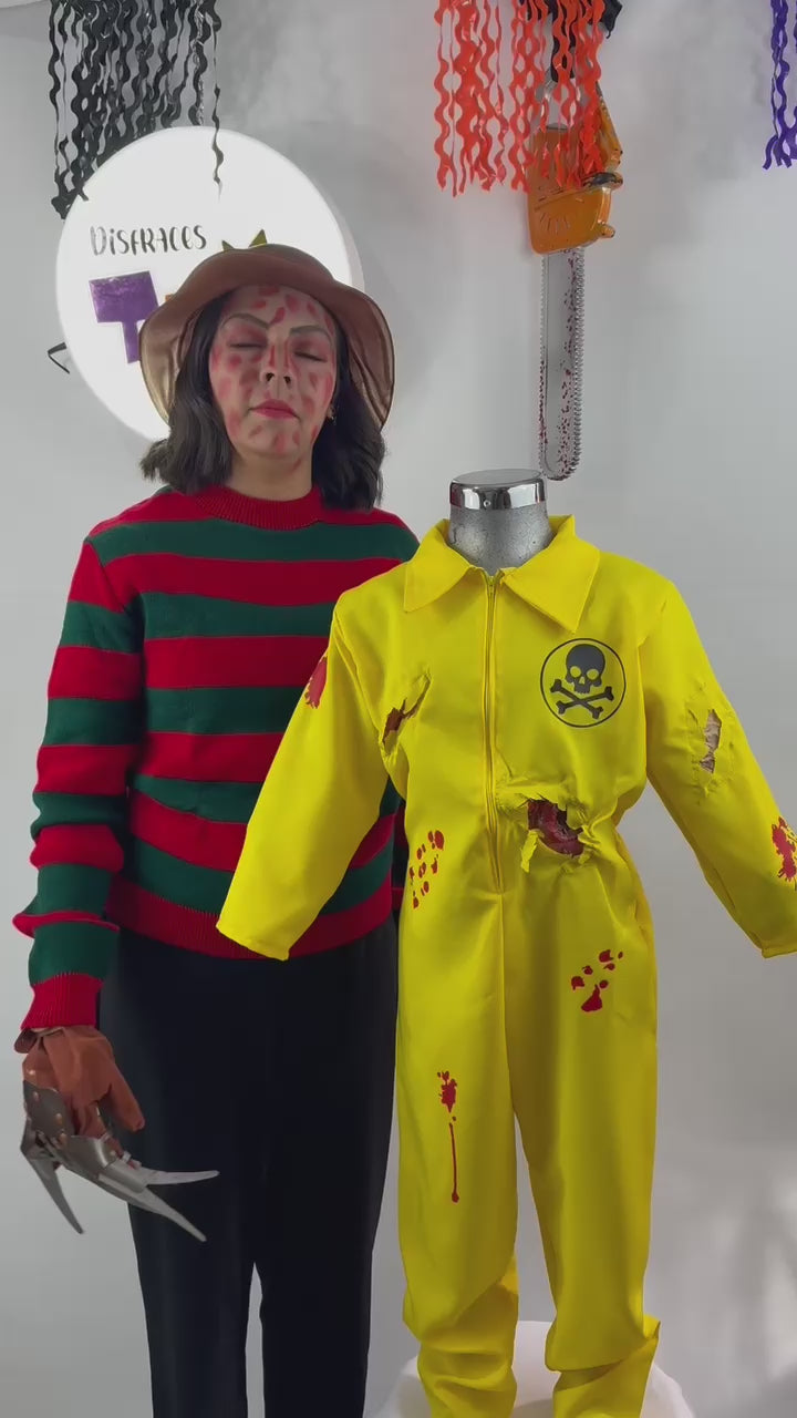 Disfraz de Zombie Radioactivo para Niños Halloween