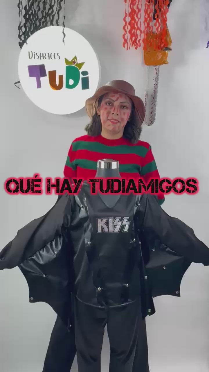 Disfraz de Estrella de Rock para Niño con Alas
