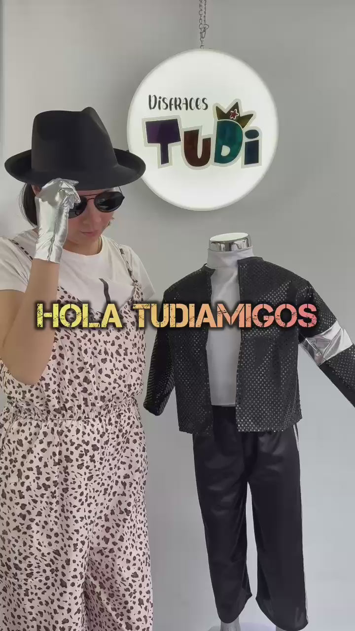 Disfraz de Rey del Pop para Niño y Niña - Traje Musical