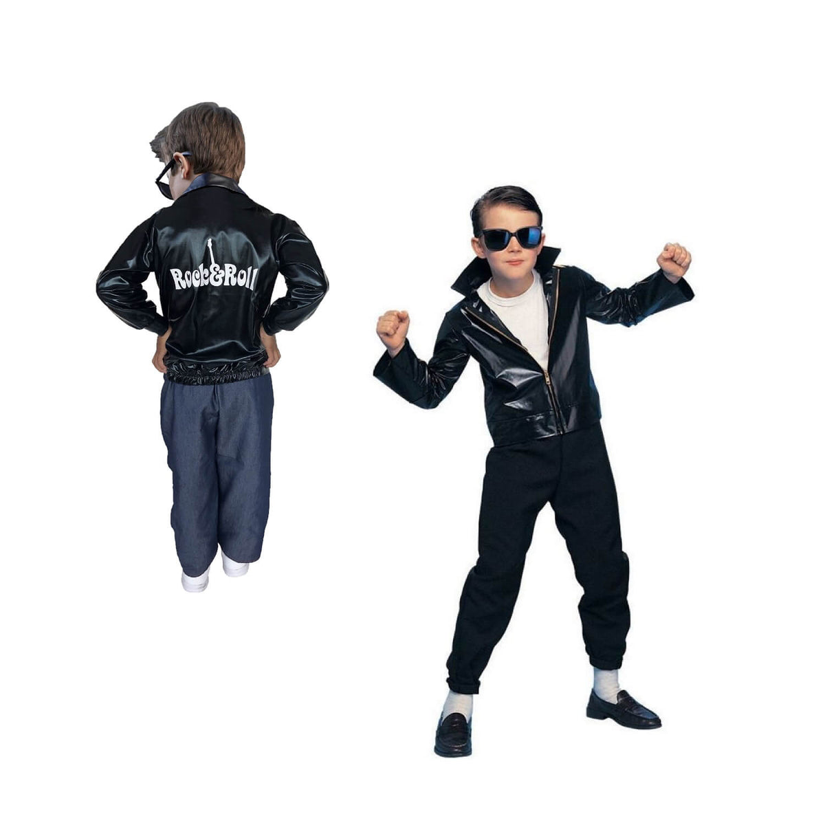 Disfraz De Rocker Chamarra Rockera | Disfraces de Rock and Roll | Chamarra Negra – TuDisfraz