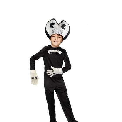 Disfraz de Bendy Caricatura Oscura para Niño y Niña