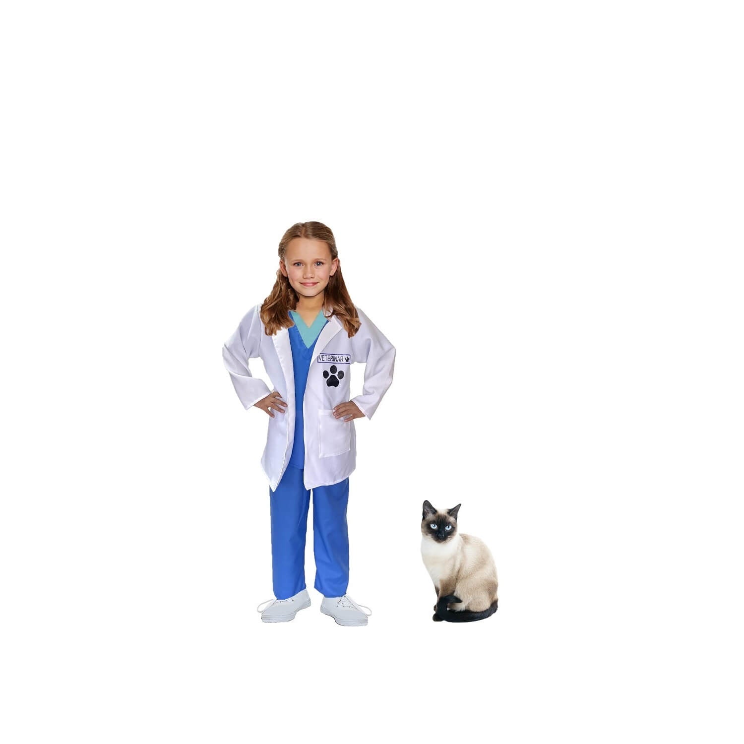 Disfraz de Veterinario - Disfraces de Doctores - Disfraces para Niñas y Niños - Disfraz de Científica y Enfermero