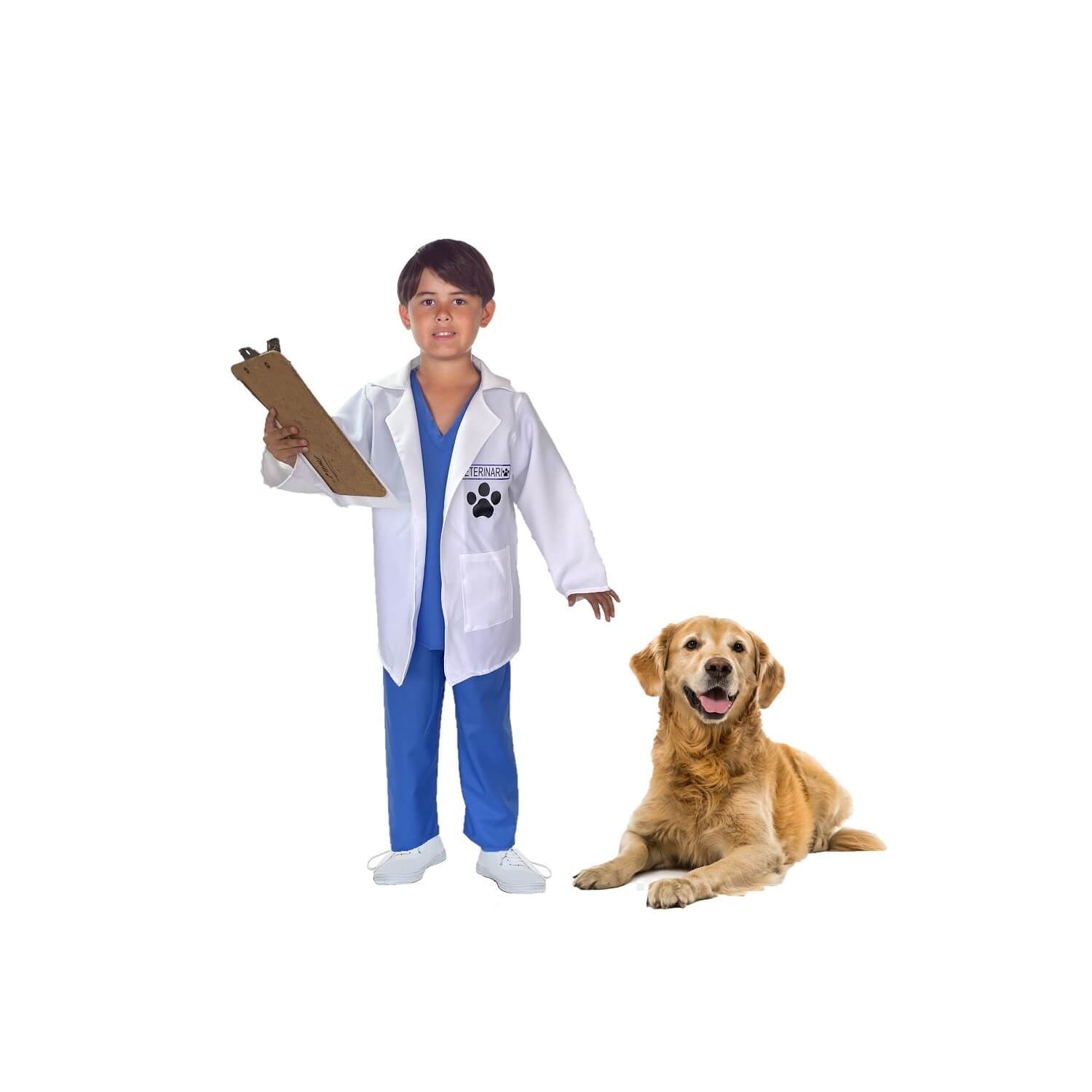 Disfraz de Veterinario - Disfraces de Doctores - Disfraces para Niñas y Niños - Disfraz de Científica y Enfermero