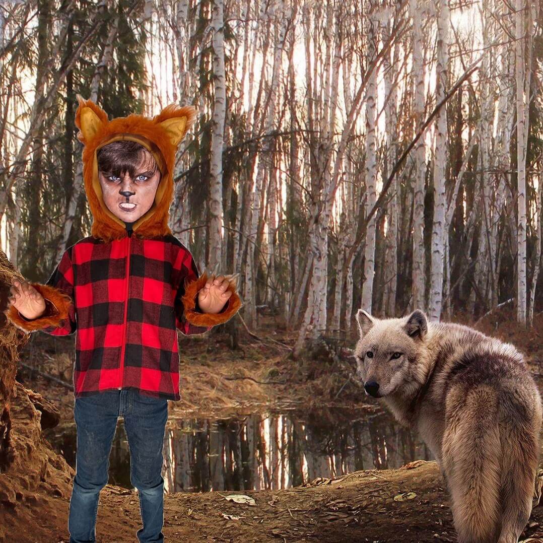 Disfraz de Hombre Lobo para Niño y Niña