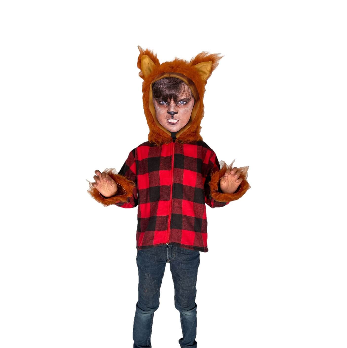 Disfraces de Hombres Lobos - Disfraz de Halloween - Traje de Hombre Lobo - Disfraces para Niñas y Niños