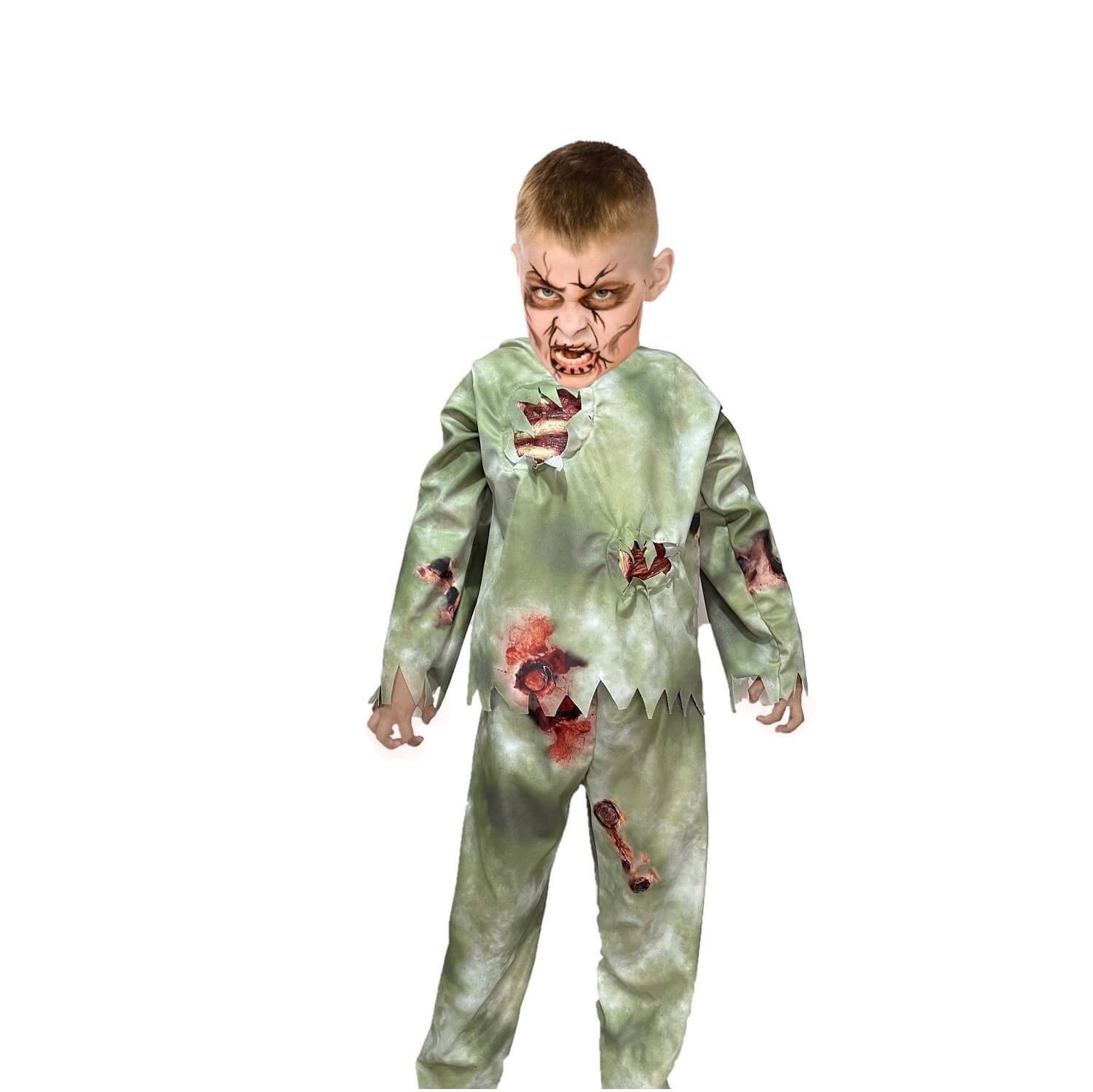 Disfraces de Zombie - Disfraces para Niñas y Niños - Vestuario de Halloween - Cosplay de Zombis - Traje Día de Muertos de Zombi