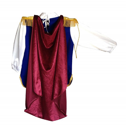 Disfraz de Príncipe para Niño - Traje de Rey con Capa