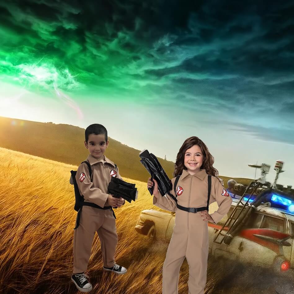Disfraz de Cazafantasmas para Niñas y Niños - Disfraz Halloween Ghostbusters