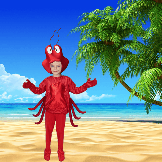 Disfraz de Animales del Mar - Disfraces de cangrejo - Disfraces para Niñas y Niños